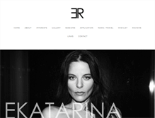 Tablet Screenshot of ekatarinaromanovich.com
